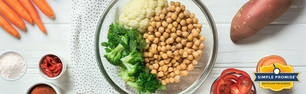 Roasted Vegetable and Chickpea Buddha Bowl